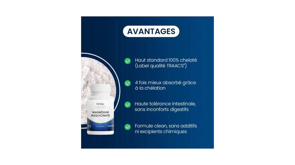 Magnésium bisglycinate chélaté
