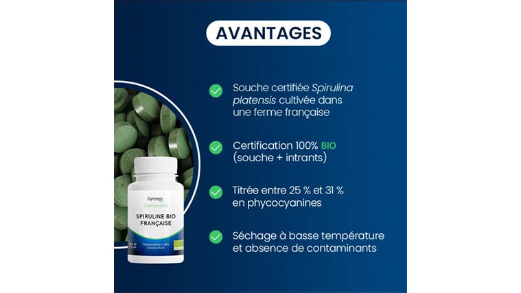 Spiruline Bio Française 