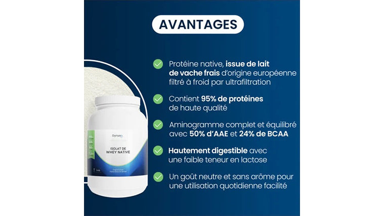 Isolat De Whey Native