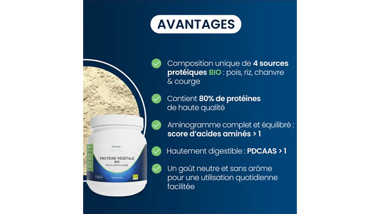 Protéine Végétale Bio